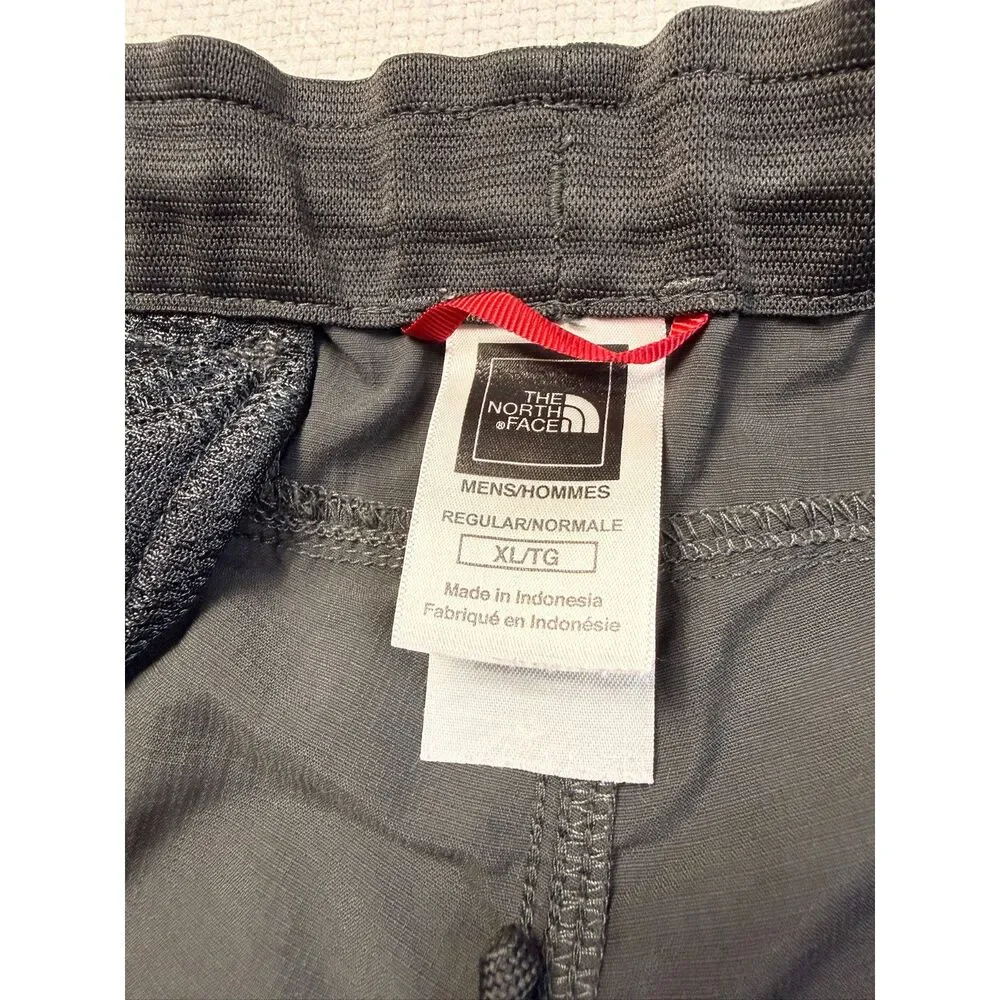 The North Face Men's XL Gray Nylon Hiking Trail Shorts Lightweight